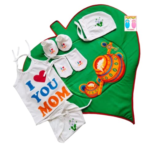 PREETENCY New Born Baby Boy and Girl Cotton Mattress Cotton MATKI for Naming Ceremony MATKIM