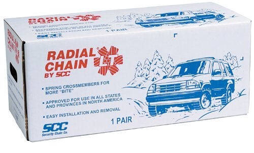 SCC Security Chain Company TC2212MM Radial Chain LT Cable Tire Traction Chain for Light Trucks - Set of 2 - Image 3