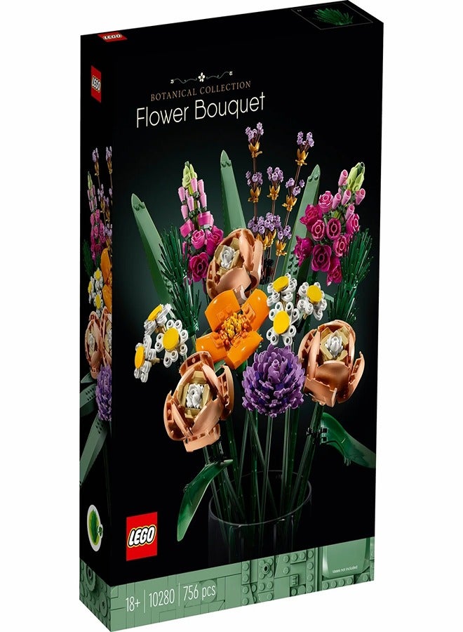 LEGO - Creator Expert Flower Bouquet 756 Pieces - 10280 - Image 1