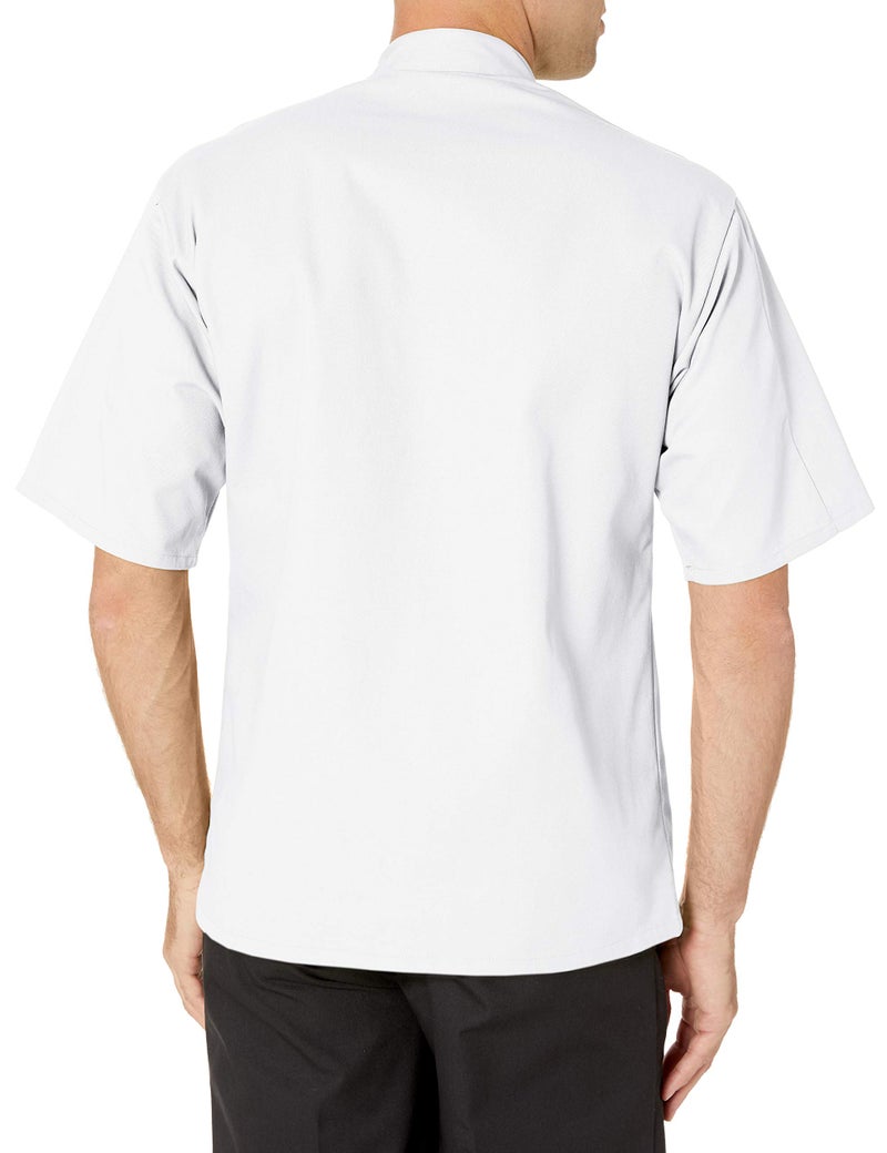 Uncommon Threads womens South Beach Chef Coat Short Slvs Shirt, White, X-Small US - Image 2