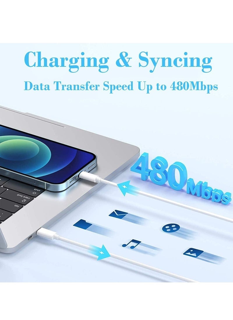 Gravity iPhone Fast Charger Cable【Apple MFi Certified】20W PD USB C Wall Charger Type C Power Adapter Lightning Cable Fasting Charging Plug Compatible with iPhone 12/12 Pro/11/XS/Max/XR/X/8 Plus/SE Pad - Image 3