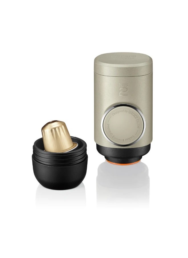 WACACO MINIPRESSO NS2 - Portable Espresso Machine for Coffee Capsules - Beige  - Image 2