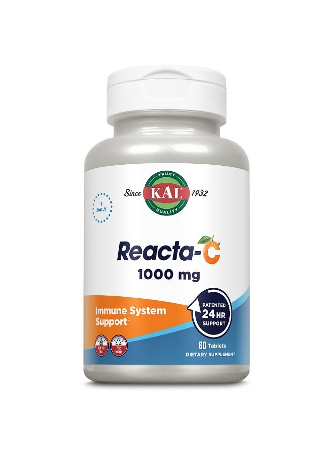 KAL Reacta-c with Bioflavonoids Tablets, 60 Count - Image 1