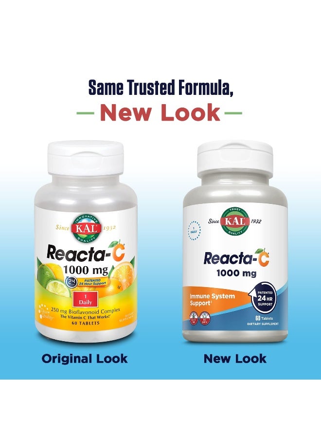 KAL Reacta-c with Bioflavonoids Tablets, 60 Count - Image 2
