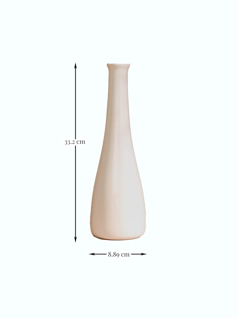 PUREZENTO Arizona Vase Ceramic Vases for Decor Flower Vase for Home Decor Living Room Home Office Centrepiece Table and Wedding Multicolor - Image 2