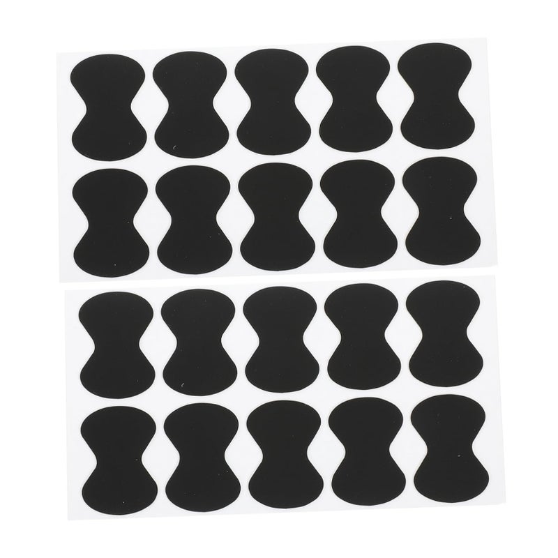 20 Pcs Black EVA Guitar Pick Grips Non Slip Pads For Enhanced Control Performance - Image 2