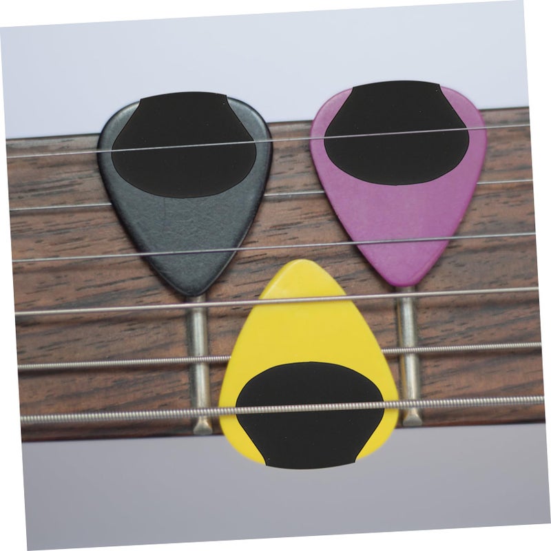 20 Pcs Black EVA Guitar Pick Grips Non Slip Pads For Enhanced Control Performance - Image 5
