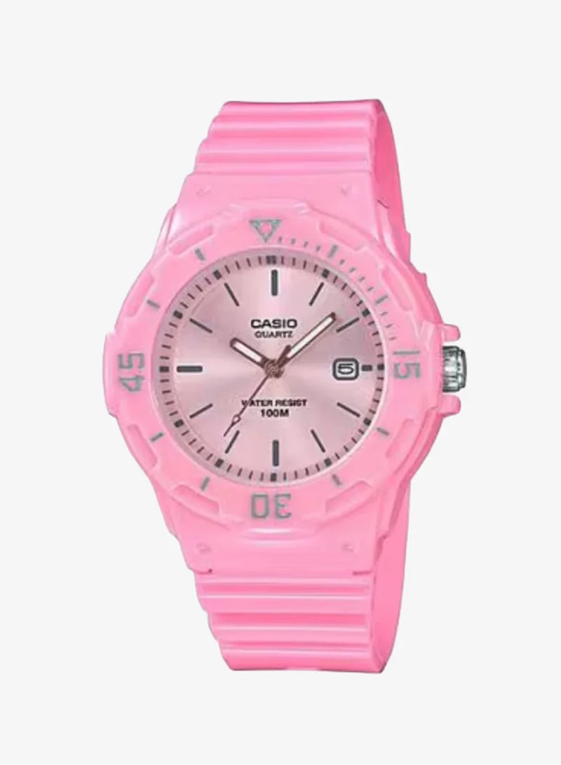 CASIO Women's Resin Analog Watch LRW-200H-4E4VDF - 34.2 mm