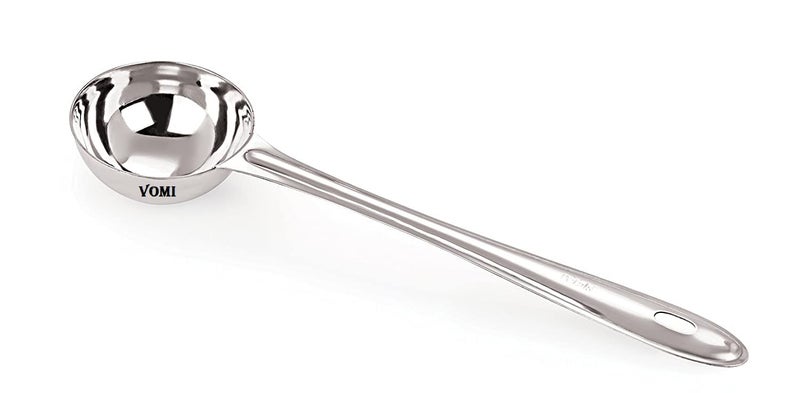 VOMI Stainless Steel Cooking and Serving Spoon Spatula Set of 9 - Image 5