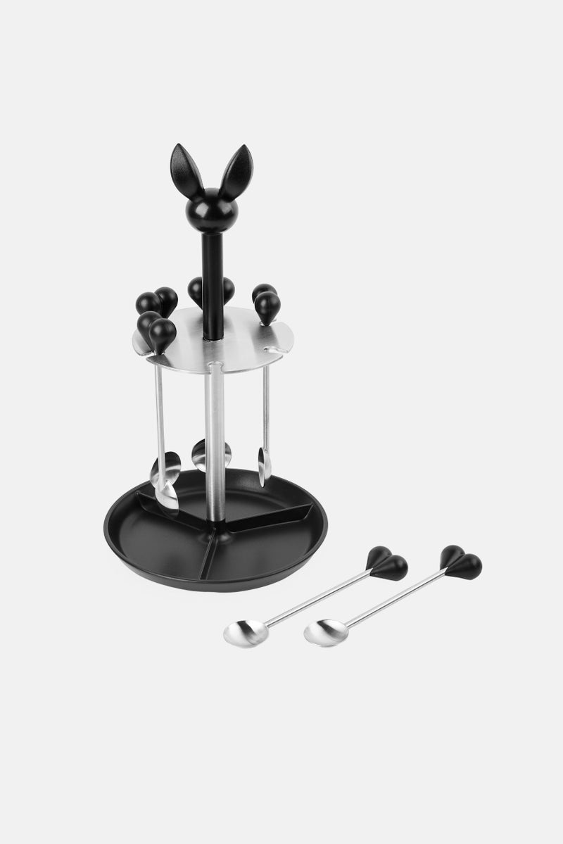 BergHOFF By Lover 7 Pieces Stainless Steel Coffee Spoon Set, Multicolor - Image 2