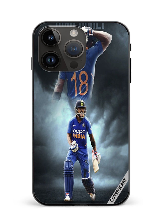 COVERSCART Protective Case Cover For Apple iPhone 15 Pro Max Virat Kohli Design Multicolour - Image 1