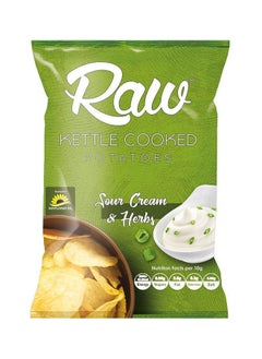 Raw sour cream & herbs 58-68 gm 