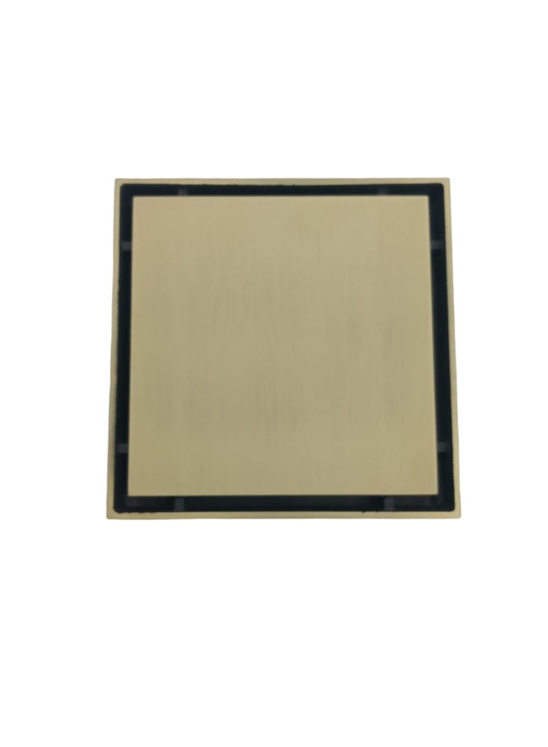 D&N "Invisible Elegance: High-Quality  Gold Sink Waste Hair Grate Concealed Floor Drain" - Image 1