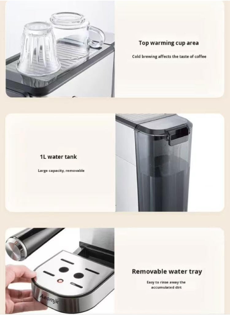 Wtrtr Espresso Machine Coffee, Professional Espresso Maker,Espresso Manual Coffee Machines [1 year warranty] CM-5105 (touch) - Image 3