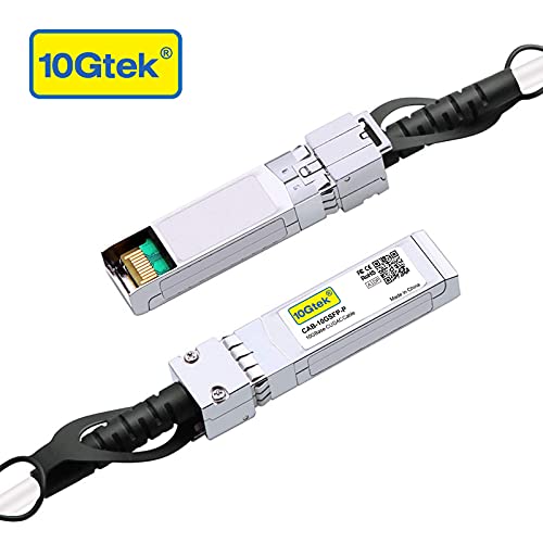 10Gtek [White Colored 10G SFP+ DAC Cable - Twinax SFP Cable for Cisco SFP-H10GB-CU0.5M, Ubiquiti UniFi, D-Link, Supermicro, Netgear, Mikrotik, Fortinet, 0.5-Meter(1.6ft) - Image 2