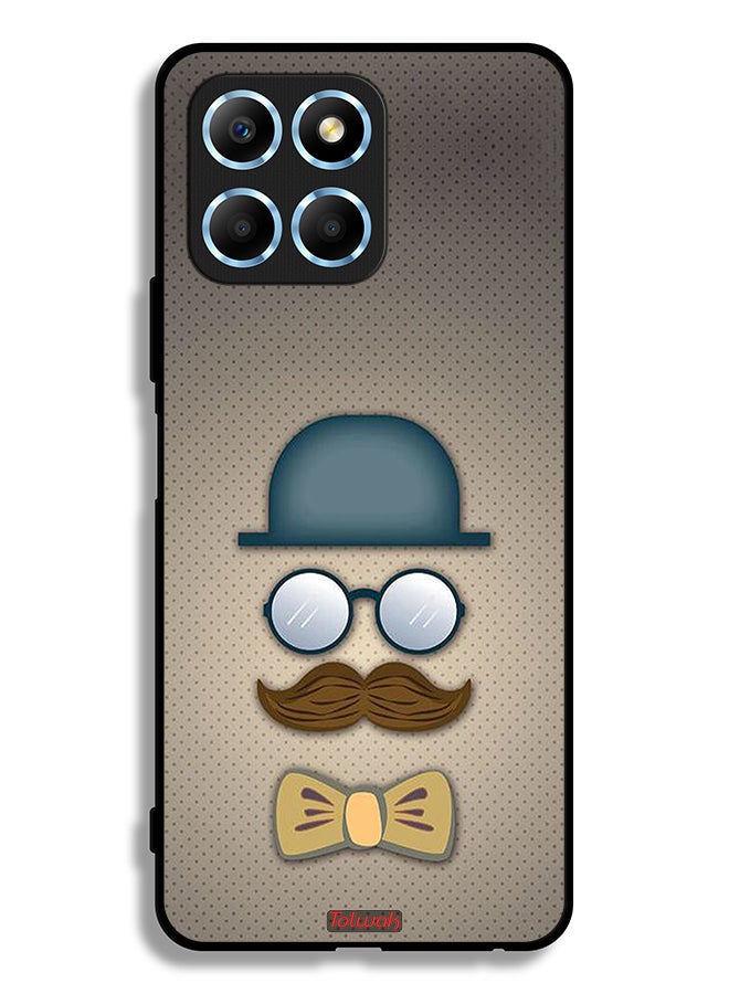 Tolwak Honor X8 5G Protective Case Cover ManS Head Art - Image 2