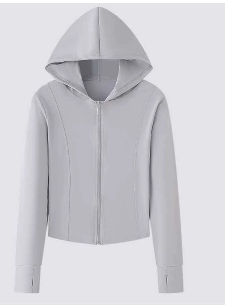general Women's sun protection clothing, UV protection, summer cooling and breathable skin-protecting clothing, outdoor thin sun protection sports jacket - Image 4