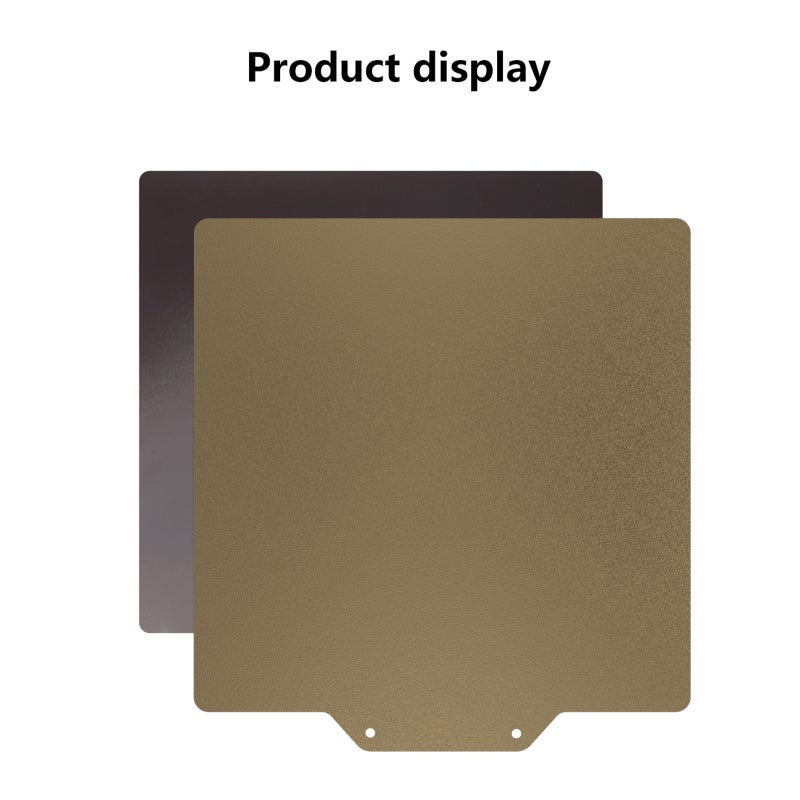 KINGROON 3D PEI Sheet Print Bed + Magnetic Sticker Flexible Removable Spring Steel Build Surface with Adhesive Backing 235x235mm Compatible with Creality Ender 3 / Ender 3 Pro / Ender 3 V2 / Ender 3 - Image 4