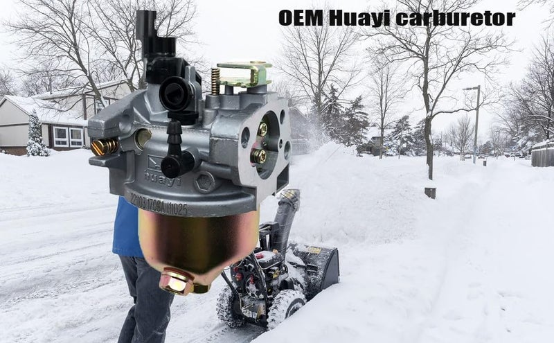 LIZAPUS Huayi OEM Carburetor Carb Compatible with Craftsman MTD 247.889720 31AS68SF799 247.88791 247.887910 31AH54TG799 247.88199 247.881990 31A-32BD799 247.888301 247.888300 31AH55TH799 Snow Thrower - Image 5
