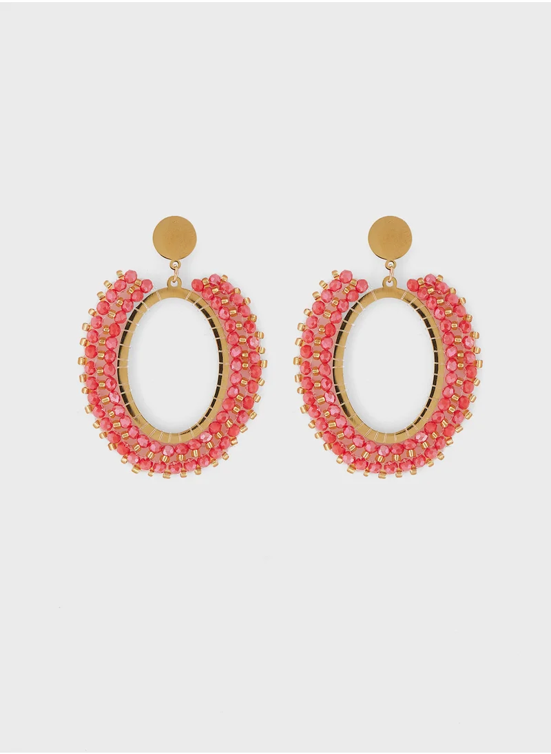 ELLA Beaded Drop Earrings