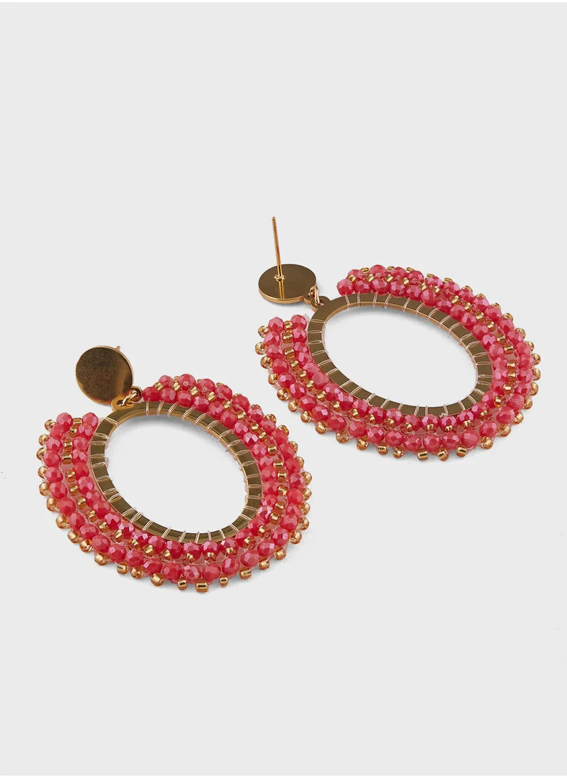 ELLA Beaded Drop Earrings