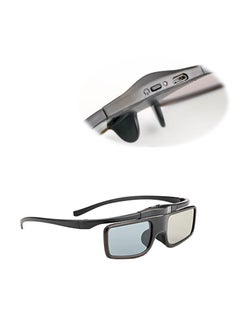 Rechargeable Active Shutter RF 3D Glasses, DELFINO RF 3D Glasses for Sony Epson Toshiba Sharp, Compatible with TDG-BT500A, SSG-5100GB, AN3DG40