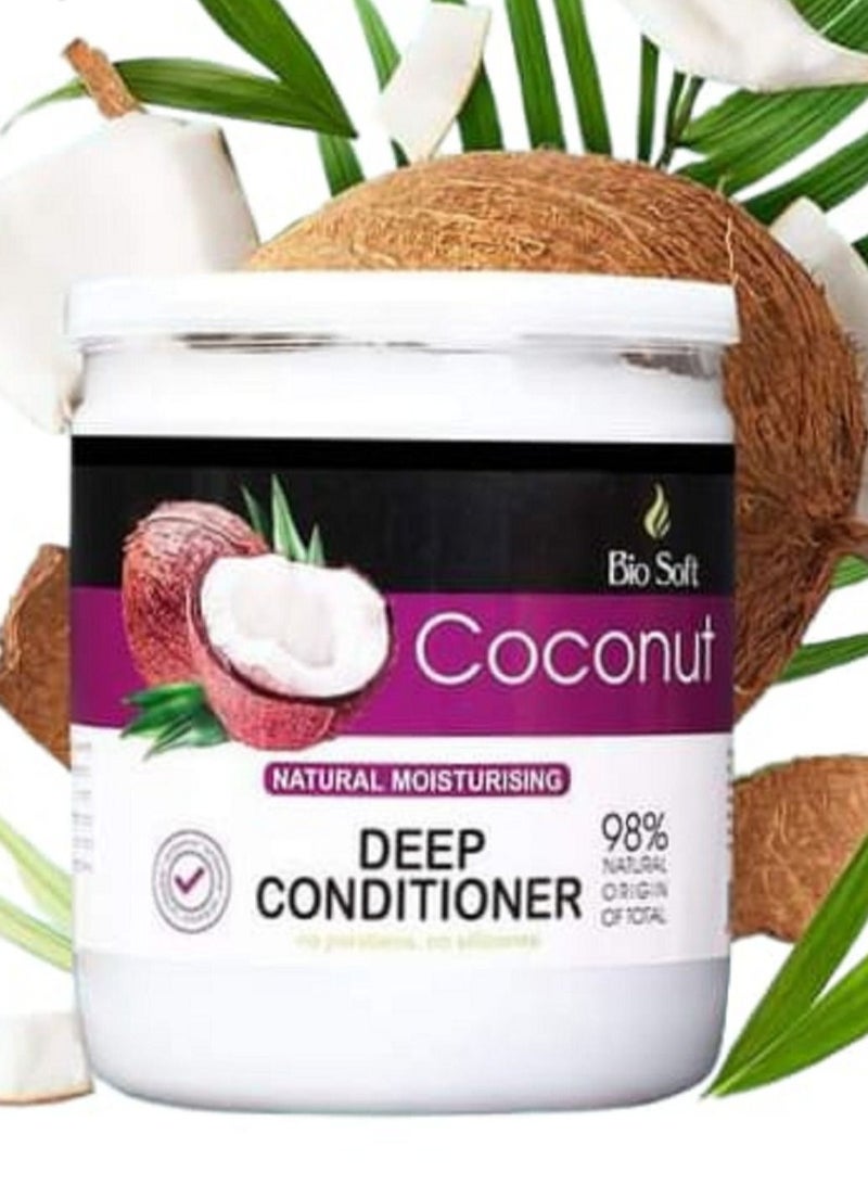 Bio Soft Coconut Cream Bath to moisturize greasy hair