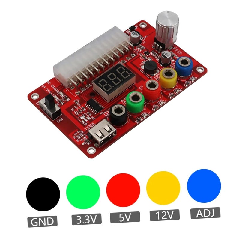 ATX Computer Power Supply Voltage Regulator Board with 24 Pin Output - Image 5