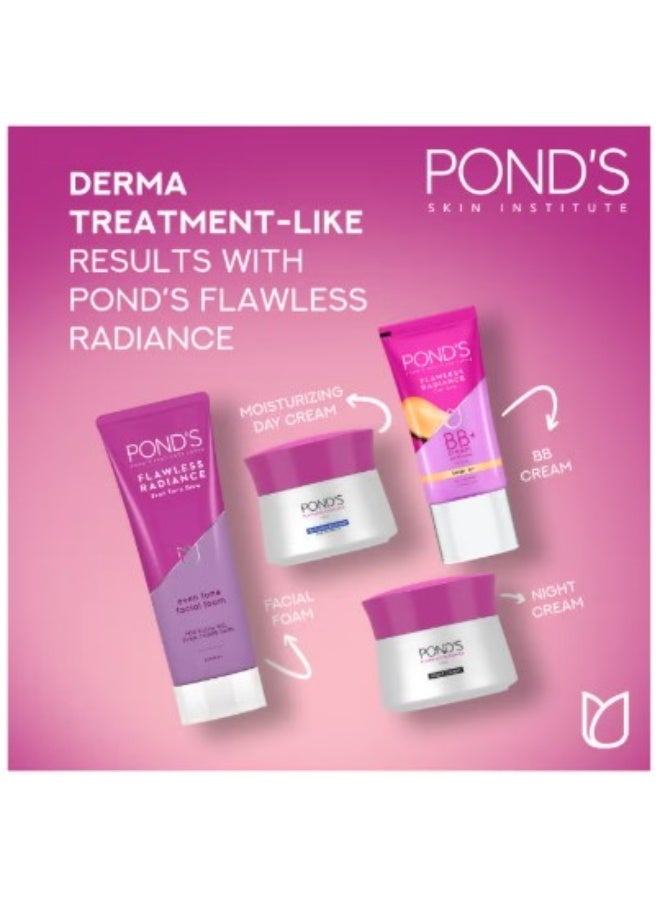 Pond's Flawless Radiance Moisturizing Night Cream With Niacinamide For An Even-Tone Glow purple 50grams - Image 4