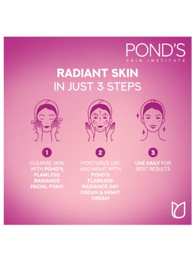 Pond's Flawless Radiance Moisturizing Night Cream With Niacinamide For An Even-Tone Glow purple 50grams - Image 3