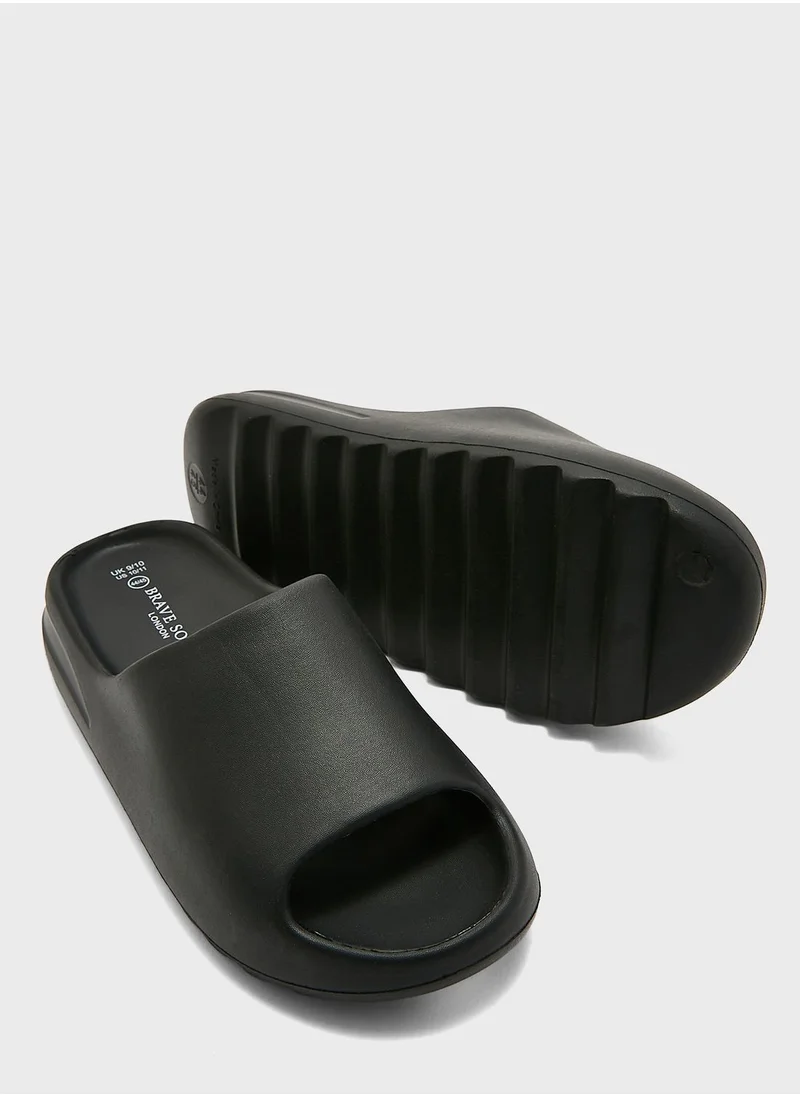 BRAVE SOUL Yaz 2 Slider Sandals