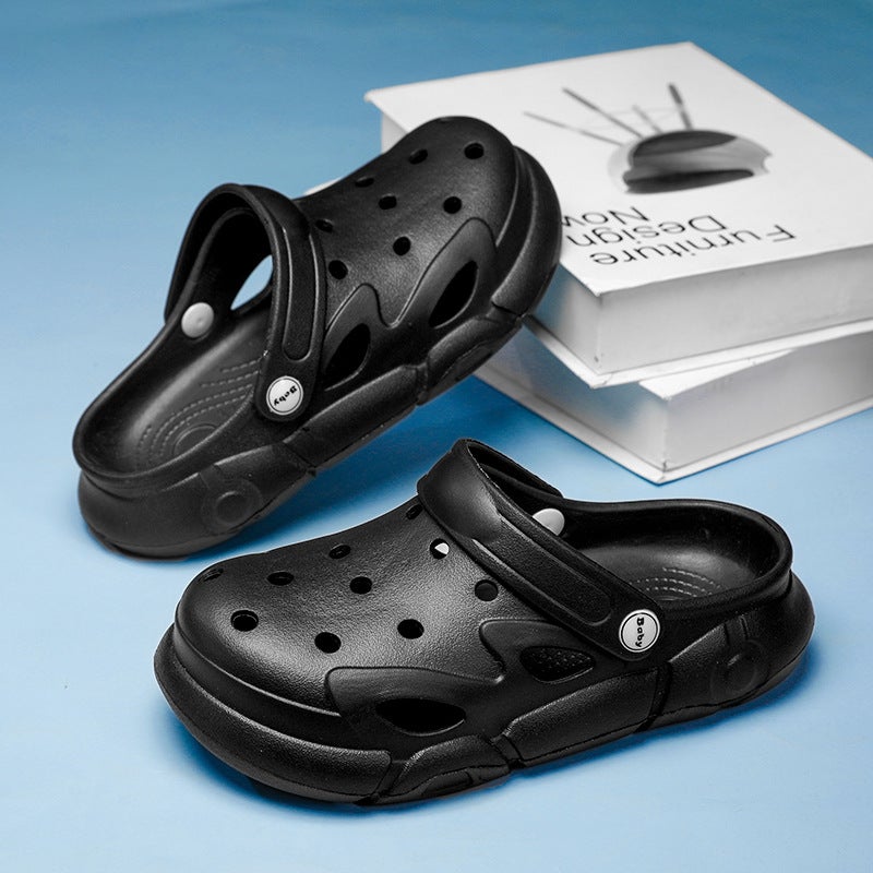 Hole Shoes Children'S Slippers Girls' Sandals Girls' Non-Slip Middle And Big Children'S Shoes Baby Beach 2023 New Women - Image 4