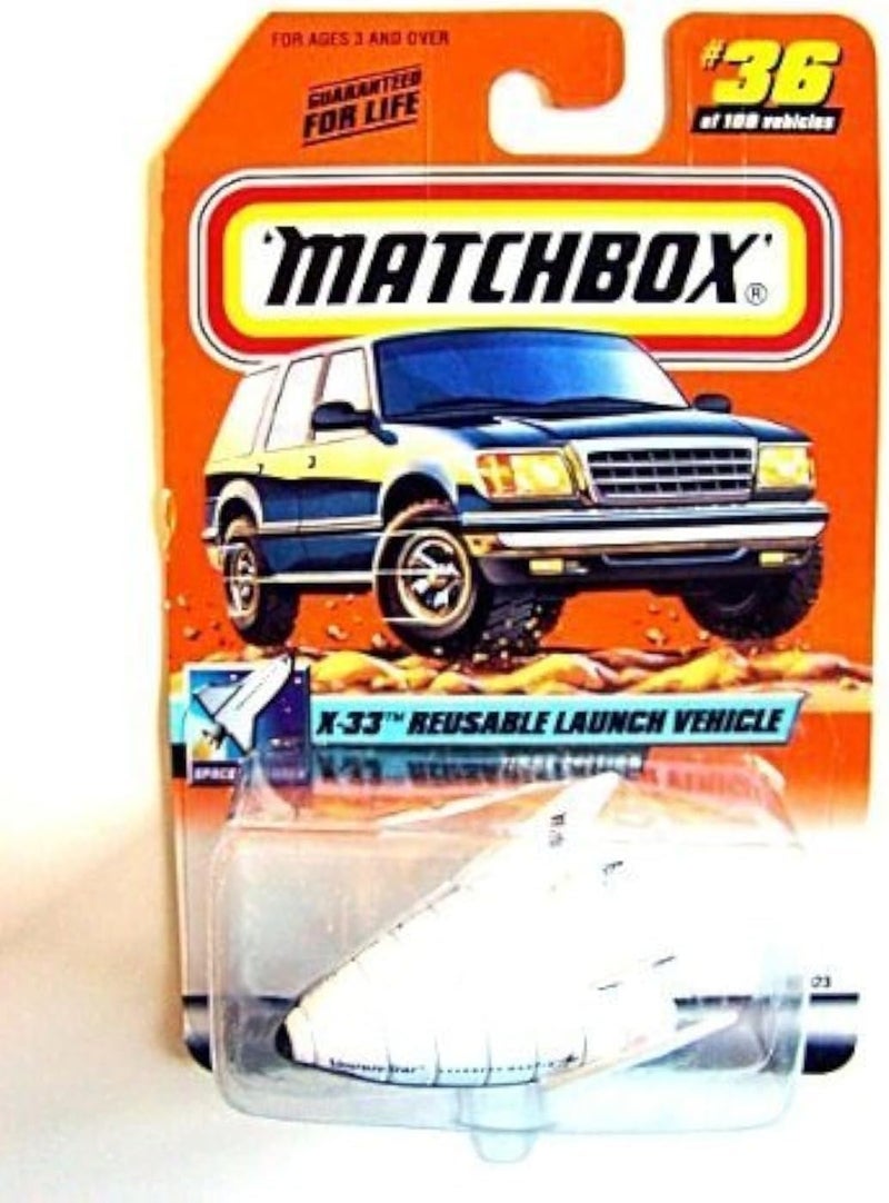 Matchbox #36 1999 X-33 Reusable Launch Vehicle (Space Shuttle) Die Cast Model