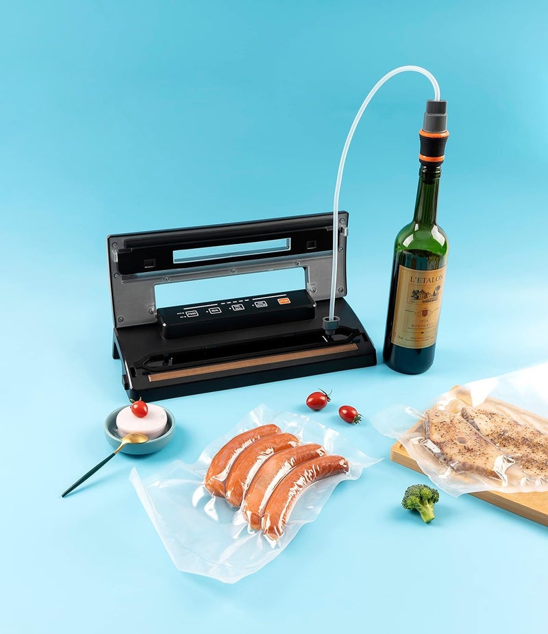 Fresh World Vacuum Packers Vs2201 Heavy Duty Vacuum Sealer Machine 80 Kpa For Food Preservation - Image 3
