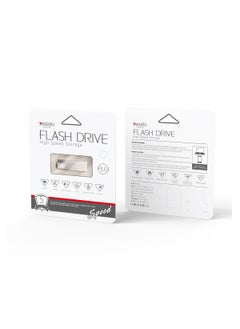 Yesido FL13 Metal Fast Data 16GB USB2.0 U Disk USB Flash Disk Silver  - Image 1