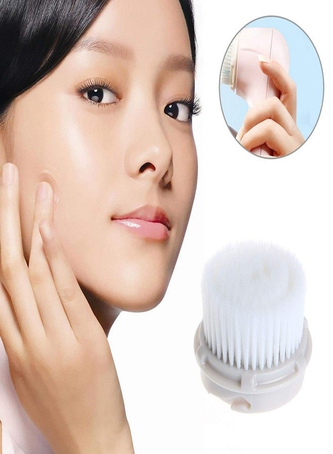 CONVELIFE Facial Cleansing Brush Heads with Luxe Cashmere, Replacement Facial Cleansing Brush Heads, Exfoliator Facial Brush Heads, Super Soft, for Sensitive, Delicate and Dry Skins (6Pack) - Image 4