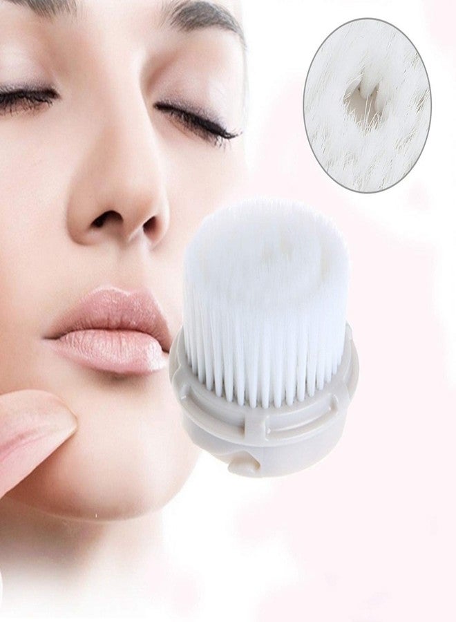 CONVELIFE Facial Cleansing Brush Heads with Luxe Cashmere, Replacement Facial Cleansing Brush Heads, Exfoliator Facial Brush Heads, Super Soft, for Sensitive, Delicate and Dry Skins (6Pack) - Image 3