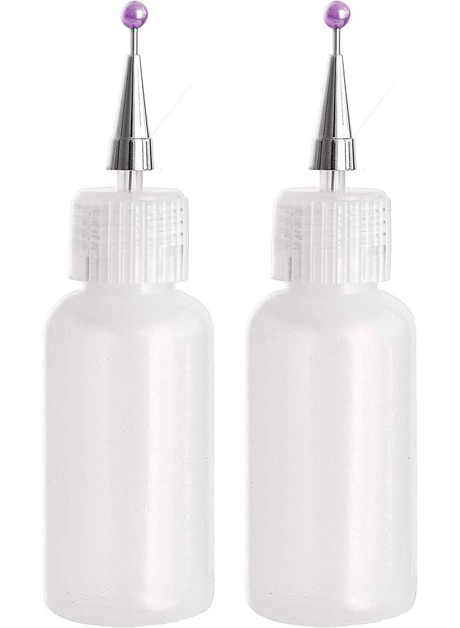 Crafter's Companion Crafter`S Companion Fine Tip Glue Applicator 2Pc White One Size - Image 1