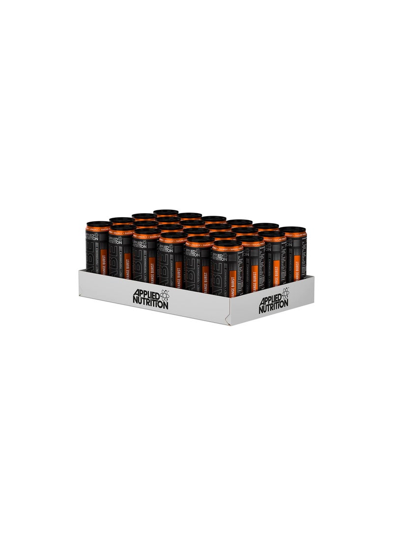 Applied Nutrition Abe Pre Workout Cans - Performance Drink, Abe Carbonated Beverage Sugar Free With Caffeine -330Ml  - Image 2