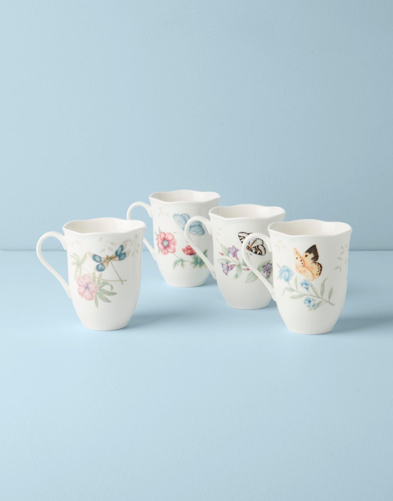 Lenox Butterfly Meadow 4-Piece Mug Set, 2.44, Multi - Image 3