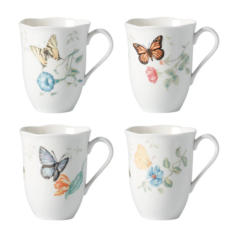 Lenox Butterfly Meadow 4-Piece Mug Set, 2.44, Multi - Image 5