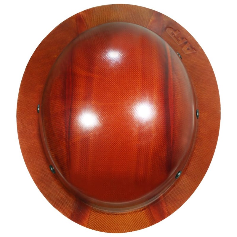AFP Fiber Full Brim Hard Hat | 6 Point Ratchet Suspension | OSHA & ANSI Rated | Hard Hats for Men | Premium Construction Helmets for Safety - Image 4