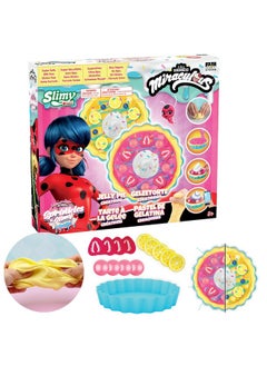 Miraculous Ladybug Sprinkles N' Slimy Kit - Diy Jelly Pie Slime With Pie Plate, Slime, Fruit Slices, Toppings - Fun And Creative Craft Kit, Interactive Safe & Non-Toxic Ingredients  - Image 1