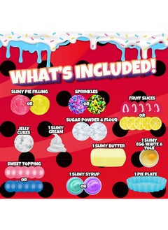 Miraculous Ladybug Sprinkles N' Slimy Kit - Diy Jelly Pie Slime With Pie Plate, Slime, Fruit Slices, Toppings - Fun And Creative Craft Kit, Interactive Safe & Non-Toxic Ingredients  - Image 3