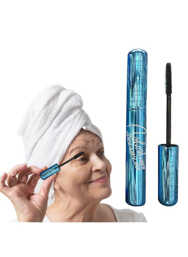 fupah Mascara for Older Women 60 Plus, Mascara for Women over 60 with Thinning Lashes, Waterproof Mascara Black, Hypoallergenic Tubing Mascara Black Volume and Length for Sensitive Eyes (1 Pack)  - Image 1