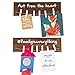 Comfify Wall Mount Kids Art Display Rack w/ 12 Clips Ã¢â‚¬â€œ Set of 2 Ã¢â‚¬â€œ Display Your Best Memories: Photo - Image 2