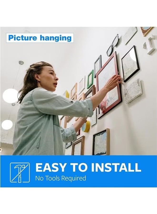 3M 2 Pcs Double Sided Tape 1cm*3meter, Mounting Tape Heavy Duty, Removeable PE Foam Tape Strips, Strong Adhesive Tape Waterproof Free Damage for Paint Wall Picture Hanging Poster - Image 3