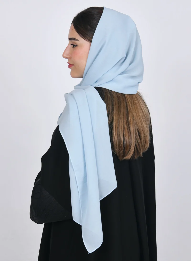 HAWRAA ABAYA Heavenly colored silk veil