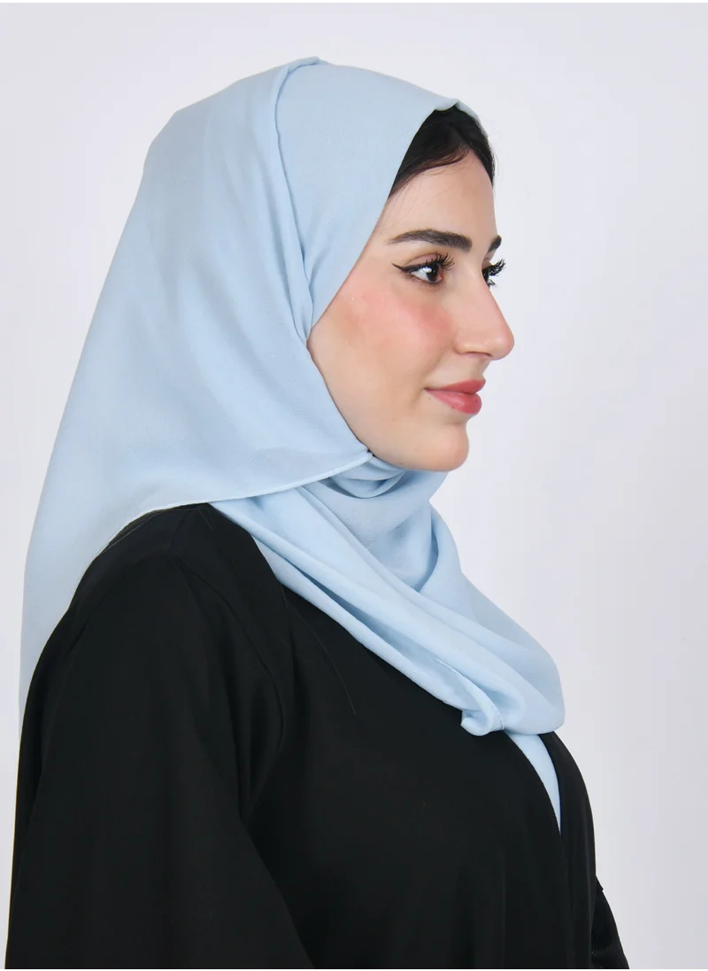HAWRAA ABAYA Heavenly colored silk veil