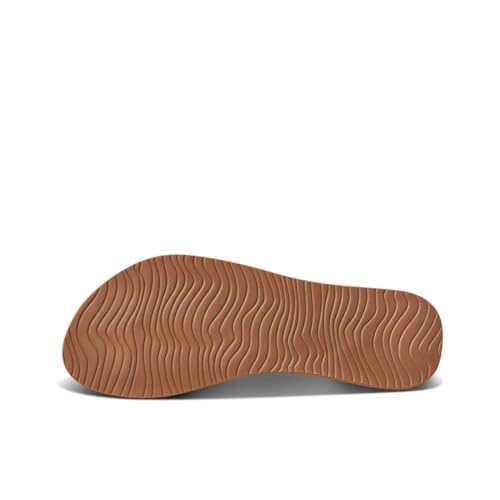 REEF Womens Sandals, Cushion Slim, Natural, 8 - Image 3